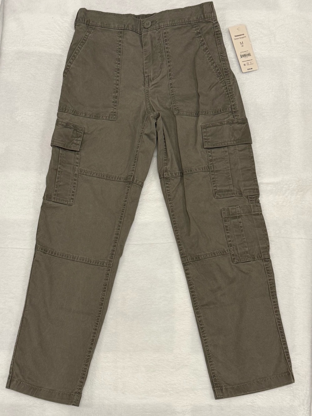 NWT Weekend Academy Boys’ Medium (8) Straight-Fit Cargo Pants